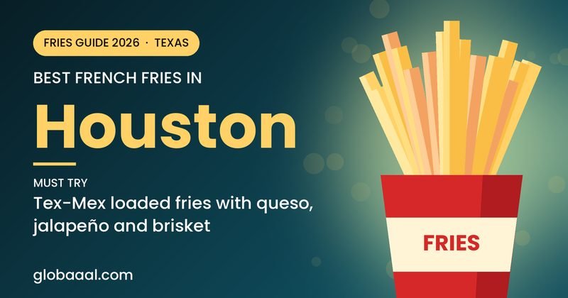 Best french fries in Houston, Texas: must-try Tex-Mex loaded fries with queso, jalapeΓ±o and brisket