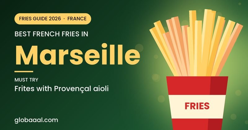 Best french fries in Marseille, France: must-try Frites with Provenรงal aioli